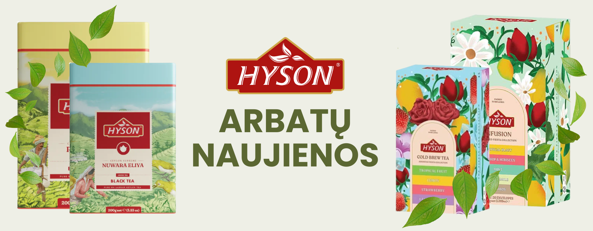 Hyson arbatos